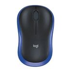  Logitech M185-Blue - Wireless Mouse 