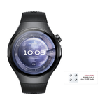 Huawei Watch 5 - 46mm - 1.5 inch - Amoled - Battery lasts up to 11 days - Multi-sensing X-TAP - eSIM Cellular Calling + Huawei Scale 3 Gift - Pre-Order