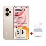 Honor 400 5G - Dual SIM - 6.55 Inch - Amoled 120 Hz - Snapdragon 7 Gen 3 (4 nm) - 6000 mAh + Honor Earbuds X7 Lite