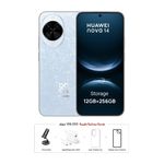 Huawei Nova 14 - 6.7-inch - 120Hz - LTPO OLED - Octa-core - 5500mAh battery 100W + Free Gift