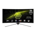  MSI 34-Inch MAG 345CQR - Curved monitor - 180Hz - 1 ms (MPRT) - UWQHD 