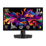 شاشة العاب ام اس اي 27-انج فئة 273QP QD-OLED X24 , سرعة الاستجابة 0.03 مللي ثانية - 240 هيرتز - WQHD - اسود