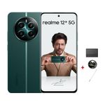 ريلمي 12 بلس 5G - دبل سيم - 256/8 كيكابايت +  سماعة داخل الاذن + قلم + كيبورد