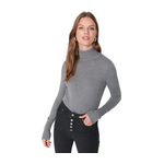 بلوزة نسائية بياقة عالية ترينديول ميلا