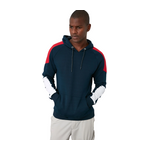 Trendyol Man Men's Paneled Hooded Regular/Normal Cut Sweatshirt - Navy