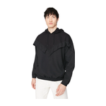 بلوزة ترينديول مان كبيرة الحجم/واسعة الأكمام بغطاء للرأس