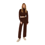 Trendyolmilla Tie Detailed Sweater Trousers Knitwea - Brown