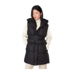 Trendyolmilla Hooded Belted Water Repellent Inflatable Vest  - Black 