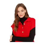 Trendyolmilla Stand Neck Knitwear Sweater - Red