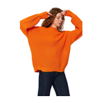 ترينديول ميلا بلوزة ذات فتحة واسعة بياقة دائرية