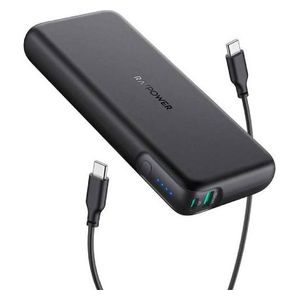 شاحن محمول راف بور - RP-PB201 - 20000mah - اسود