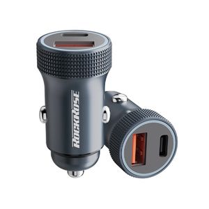 RockRose RRCC04 - Car Charger - Space Gray