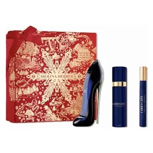  Carolina Herrera Good Girl Perfume Set for Women with Body Mist - Mini Perfume 
