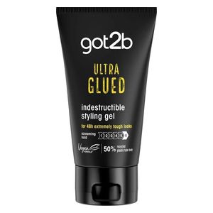  Schwarzkopf Got2b Ultra Glued Hair Gel - provides extreme long-lasting hold, 150 ml 