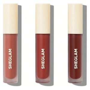  شي غلام مات ألور برايفت تور مجموعة أحمر شفاه سائلة صغيرة - 3 قطع 