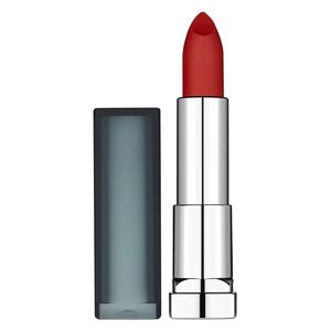  أحمر شفاه سينسيشينال كريمي غير لامع مايبيلين - 965 قرمزي 