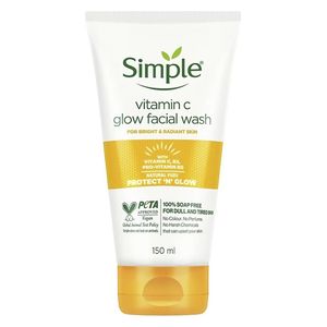  Simple Protect N Glow Vitamin C Facial Wash 150 ml 
