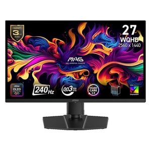 MSI MAG 273QP QD-OLED X24 - Gaming Monitor - 27 inches, 240Hz - WQHD 