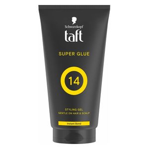  Schwarzkopf Taft Super Glue Hair Gel - provides ultra-strong hold and keeps hairstyle in place, 150 ml 