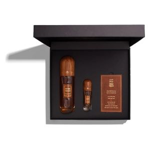  Ibraheem Al.Qurashi Vintage Tobacco Perfume Set For Unisex With Perfume Case - 3 Piece 