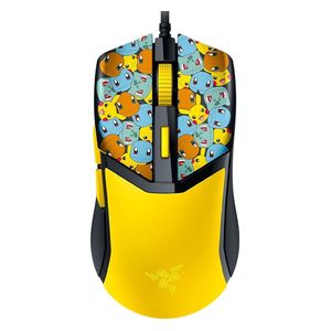  ماوس العاب سلكي ريزر - COBRA POKEMON - مستشعر بصري 8500 DPI - اصفر 