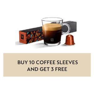  Nespresso - Original Coffee Capsules - Cape Town Lungo - 10 Boxes of Coffee Capsules + 3 Free Boxes 