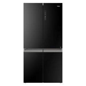 Haier HRF-700BG - 22ft - French Door Refrigerator - Black Glass