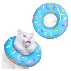  Protective Cat Collar -  Blue 