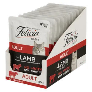Felicia Adult Lamb Cat Food - 12 Piece