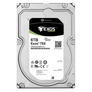 Seagate Exos 7E8 3.5" - 6TB - Internal HDD Hard Drive - Steel