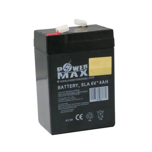 Power Max UPS Battery - 6V-4A - Black