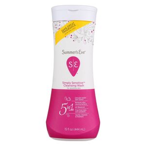  Simply Sensitive Cleansing Wash 444 ml - Summers Eve 