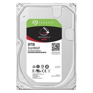 HDD هارد داخلي سيكات IronWolf SATA III 3.5" - ستيل - 8تيرابايت