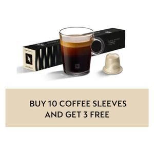 Nespresso - Original Coffee Capsules - Vaniglia - 10 Boxes of Coffee Capsules + 3 Free Boxes 