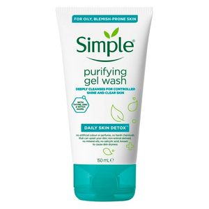 Daily Skin Detox Purifying Face Wash 150 ml - Simple