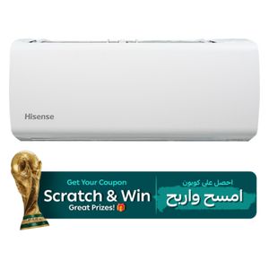  Hisense QAS-24HT - X Cool Series - Wall Mounted Split - 2 Ton - Cooling & Heating - White 