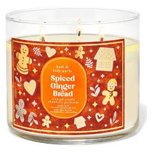  Spiced Gingerbread 3 Wick Candle Scented Candle 411 g 