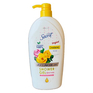 سيكريت غسول جسم مبيض ومرطب برائحة الأزهار, 1000 مل