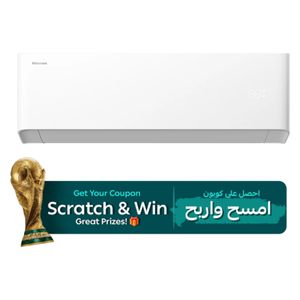  سبلت جداري هايسنس - 2 طن - انفيرتر - تحكم بالأمبير 6 مراحل - QAS-24UFHBW - اصدار 2026 