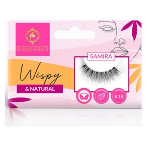  Eyelashes Samira Wispy & Natural 