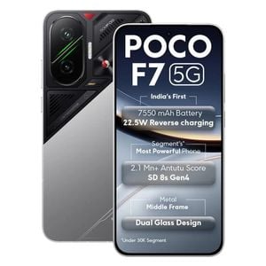  شاومي بوكو F7 - دبل سيم - 6.83 انج - اموليد - سنابدراجون 8s - بحجم بطارية 6500 ميلي امبير بالساعة - 3200 شمعة 