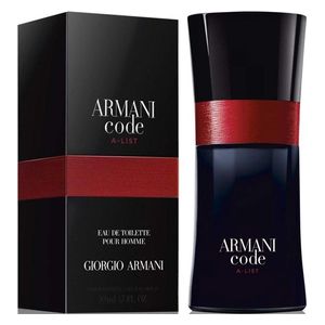  Armani Code A List by Giorgio Armani for Men - Eau de Toilette, 50 ml 