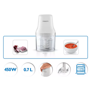  Philips HR1393 - Chopper - White 