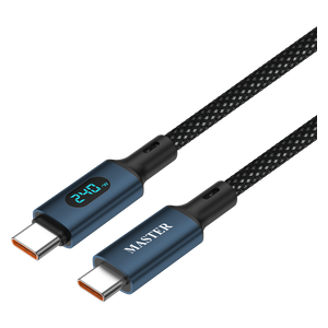  Master - USB-C to USB-C Cable - 1.2 m - 240W - Blue 