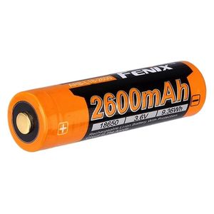 Fenix ARB-L18-2600 - 18650 Rechargeable Li-ion Battery - 2600 mAh - Orange 