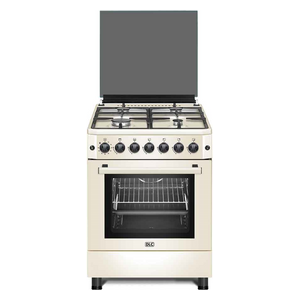 طباخ دي ال سي غازي - 4 مشاعل - F6IP40G2-CR - كريمي