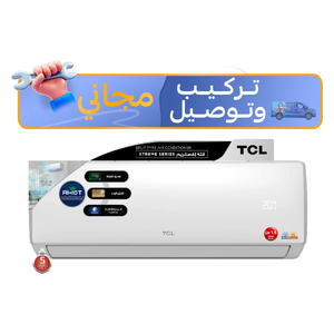  سبلت تي سي ال جداري - 1.5 طن - TAC-18CHSA/XE - ابيض - تركيب مجاني 