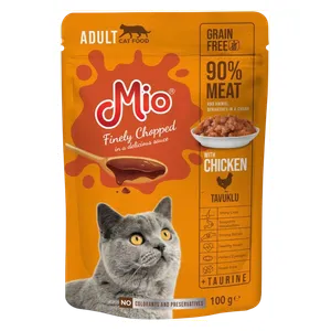 Mio Adult With Chicken Cat Food - 100g