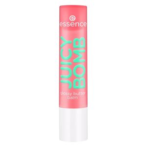  Essence Juicy Bomb Glossy Lip Balm - Moisturizes lips with creamy color and shine, 01 One In A Melon 