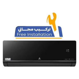  سبلت الحافظ جداري - 1.5 طن - 18INVX - انفيرتر - تحكم بالامبير - اسود + تركيب مجاني 